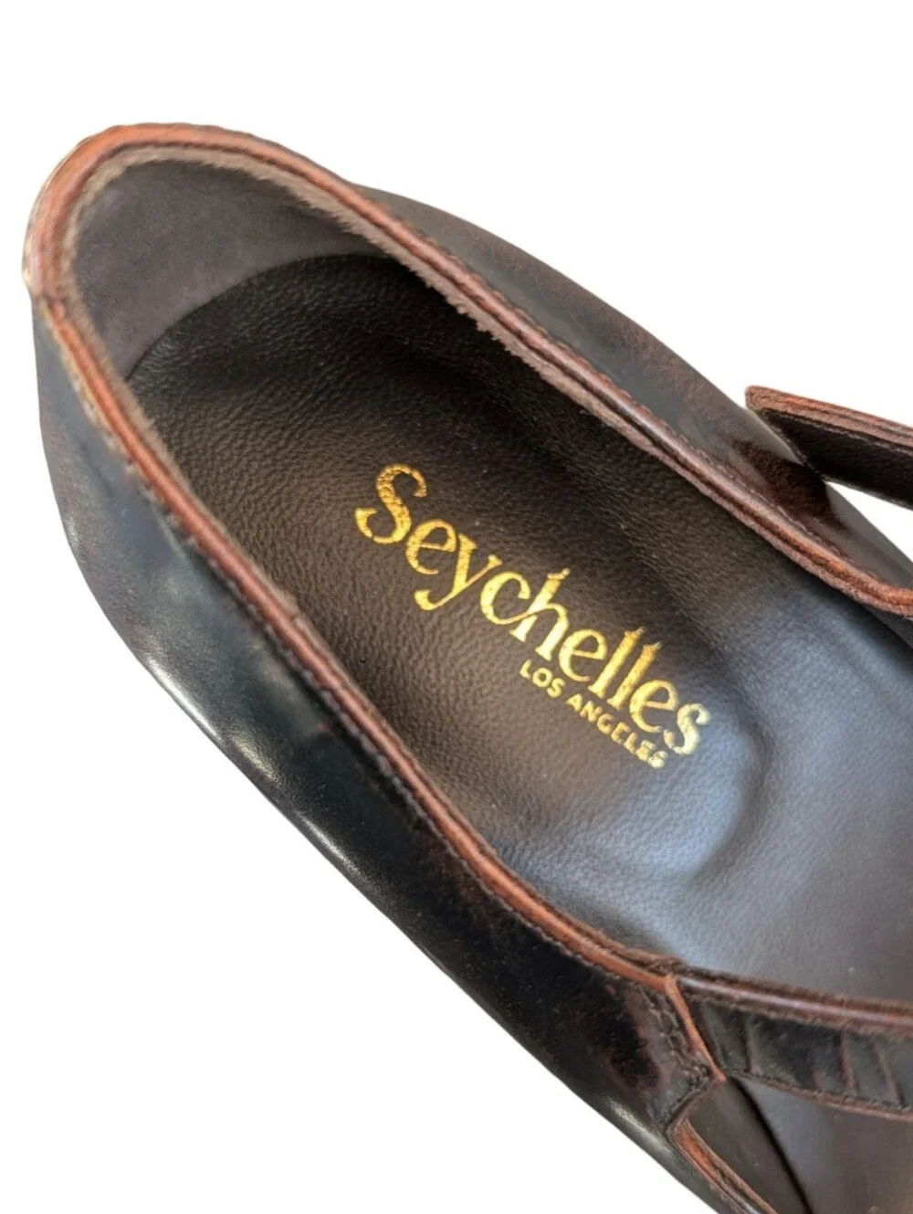 Seychelles Sparks pointed toe Mary Jane Wedge Pumps Size 6 NEW